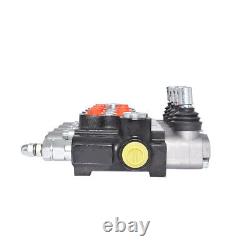 4 Spool 11 GPM Hydraulic Monoblock Double Acting Control Valve SAE Ports