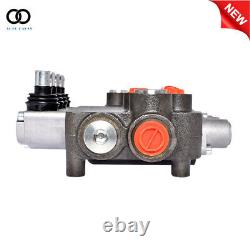 4 Spool 21 GPM 3600 PSI Hydraulic Control Valve Double Acting Adjustable
