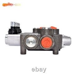 4 Spool 21 GPM Hydraulic Control Valve Double Acting 3600 PSI SAE Ports