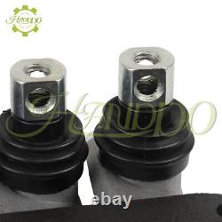 4 Spool 21 GPM Hydraulic Control Valve Double Acting SAE Ports 3600 PSI