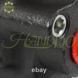 4 Spool 21 GPM Hydraulic Control Valve Double Acting SAE Ports 3600 PSI