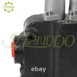 4 Spool 21 GPM Hydraulic Control Valve Double Acting SAE Ports 3600 PSI
