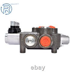 4 Spool Adjustable Hydraulic Control Valve Double Acting 21 GPM 3600 PSI NEW