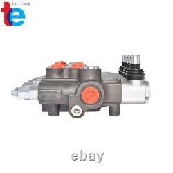 4 Spool Adjustable Hydraulic Control Valve Double Acting 21 GPM 3600 PSI NEW