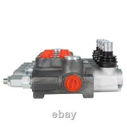 4 Spool BSPP 11GPM Hydraulic Directional Control Valve Double Acting Cylinder