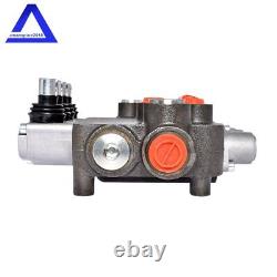 4 Spool Hydraulic Control Valve Double Acting 21 GPM 3600 PSI SAE Ports