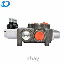 4 Spool Hydraulic Control Valve Double Acting 21 GPM 3600 PSI SAE Ports