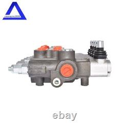 4 Spool Hydraulic Control Valve Double Acting 21 GPM 3600 PSI SAE Ports