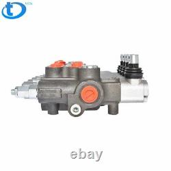 4 Spool Hydraulic Control Valve Double Acting 21 GPM 3600 PSI SAE Ports