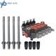 4 Spool Hydraulic Control Valve Double Acting 3600 PSI SAE Ports 21 GPM