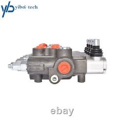 4 Spool Hydraulic Control Valve Double Acting 3600 PSI SAE Ports 21 GPM