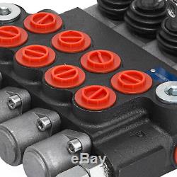 4 Spool Hydraulic Directional Control Valve 11Gpm Motors 4300Psi 40l/min