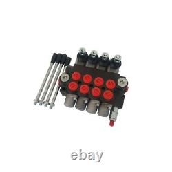 4 Spool Hydraulic Directional Control Valve Double Acting Cylinder Spool 13 GPM