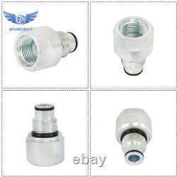 4 Spool Hydraulic Monoblock Double Acting Control Valve 11 GPM +Conversion Plug