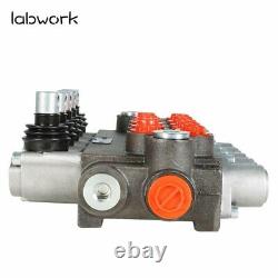 5 Spool Hydraulic Control Valve Double Acting 13 GPM 3600 PSI SAE Ports
