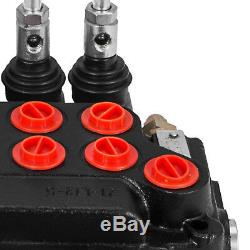 5 Spool Hydraulic Directional Control Valve 11GPM 40l/min Monoblock Motors