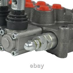 5 Spool Hydraulic Directional Control Valve Double Acting Cylinder Spool 11gpm