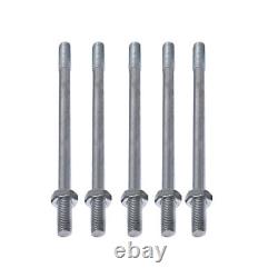 5 Spool Hydraulic Monoblock Double Acting Control Valve 11 GPM +Conversion Plug