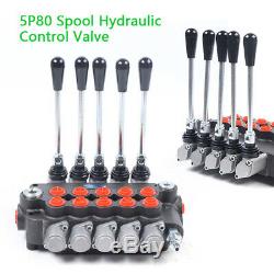 5 Spool Hydraulic Valve 21 GPM 80L/min 4500PSI Pressure 5 Control Valve Switches