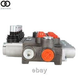 5 Spools 13 GPM Hydraulic Directional Control Valve SAE Ports 3600 PSI Monoblock