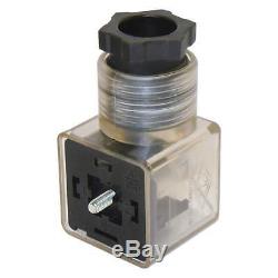 5 spool hydraulic solenoid directional control valve 13gpm 24VDC, monoblock