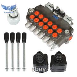 6Spool 21GPM Hydraulic Backhoe Directional Control Valve with Joysticks/conversion