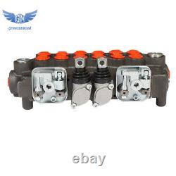 6Spool 21GPM Hydraulic Backhoe Directional Control Valve with Joysticks/conversion