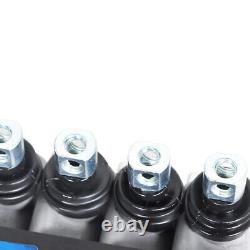 6 Spool 11GPM Hydraulic Directional Control Valve Adjustable Relief Valve