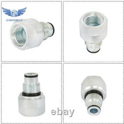 6 Spool 13 GPM Hydraulic Control Valve Double Acting 3600 PSI +Conversion Plug