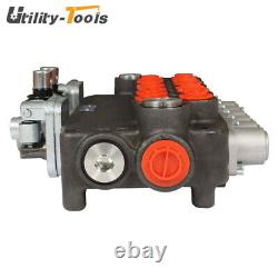 6 Spool 21 GPM Hydraulic Backhoe Directional Control Valve 3625 PSI US
