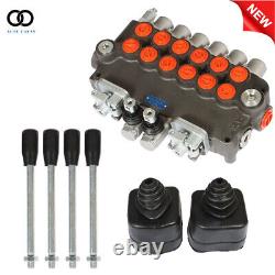 6 Spool 21 GPM Hydraulic Backhoe Directional Control Valve with conversion