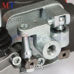 6 Spool Hydraulic Backhoe Directional Control Valve With 2 Joysticks 11GPM