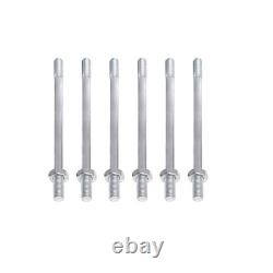 6 Spool Hydraulic Control Valve Double Acting 13 GPM 3600 PSI +Conversion Plug