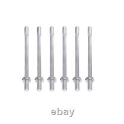 6 Spool Hydraulic Control Valve Double Acting 13 GPM 3600 PSI +Conversion Plug