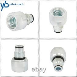 6 Spool Hydraulic Control Valve Double Acting 13 GPM 3600 PSI +Conversion Plug