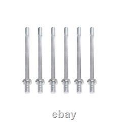 6 Spool Hydraulic Control Valve Double Acting 13 GPM 3600 PSI SAE Ports