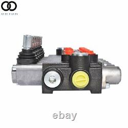 6 Spool Hydraulic Directional Control Valve 11GPM Adjustable Relief Valve