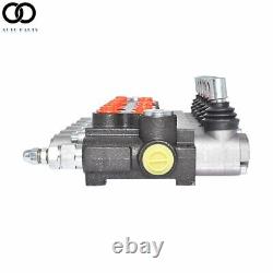 6 Spool Hydraulic Directional Control Valve 11GPM Adjustable Relief Valve