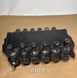 6 Spool Hydraulic Monoblock Directional Control Valve Made In Italy