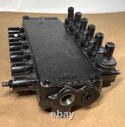 6 Spool Hydraulic Monoblock Directional Control Valve Made In Italy
