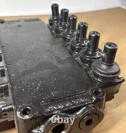 6 Spool Hydraulic Monoblock Directional Control Valve Made In Italy