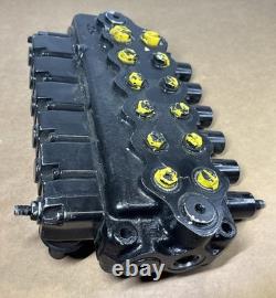6 Spool Hydraulic Monoblock Directional Control Valve Made In Italy