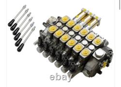 6 Spool Sectional Hydraulic Control Valve