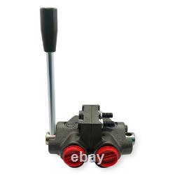 6 Way Hydraulic Rotary Diverter Valve, SAE 8, 16 GPM 4300 PSI
