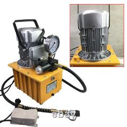 7L Electric Driven Hydraulic Pump (Single acting manual valve) Pedal Control US