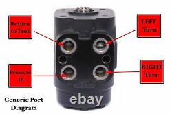 7.63CI-125ML Orbital Steering Control Valve 2.5x10 ram hydraulic mud truck
