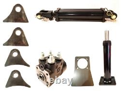 7.63CI-125ML Orbital Steering Control Valve kit hydraulic 6 ram and 9 column