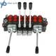 7 Spool 11GPM Hydraulic Directional Control Valve 2 Joystick 40L 7x DA BSPP Port