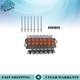 7 Spool 11 GPM Hydraulic Monoblock Double Acting Control Valve SAE Ports 3625PSI