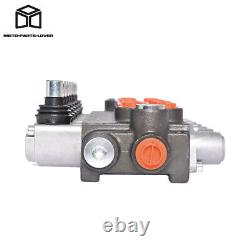 7 Spool 11 GPM Hydraulic Monoblock Double Acting Control Valve, SAE Ports New